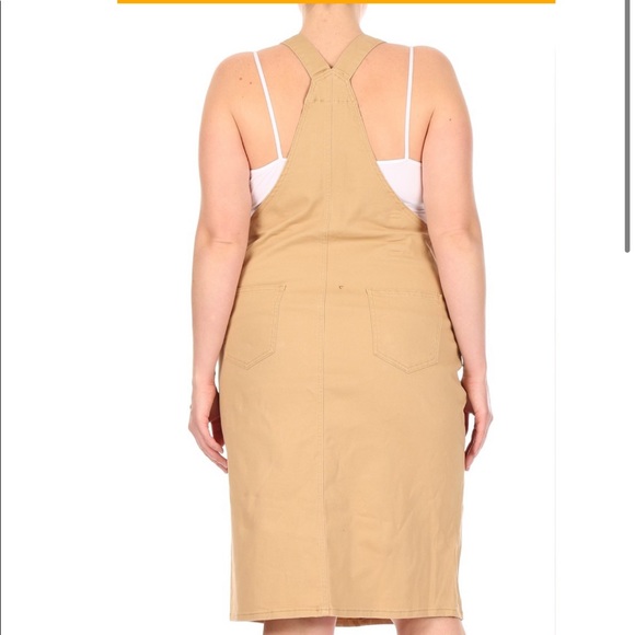 Skirts Bib Overall Twill Stretch Denim Skirt Poshmark